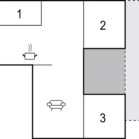 3 Bedroom In Casa de Férias Nordborg